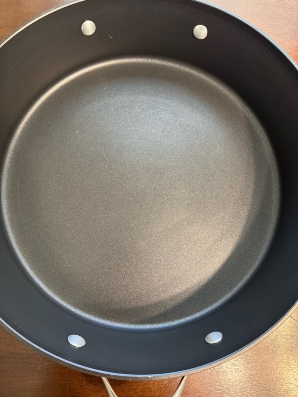 Calphalon Premier™ Hard-Anodized Nonstick 7-Quart Sauteuse with Lid - Picture 3 of 5